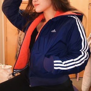 Reversible Vintage Adidas Jacket!